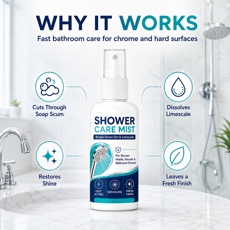 CasaRinse Shower Scale Remover Spray 6