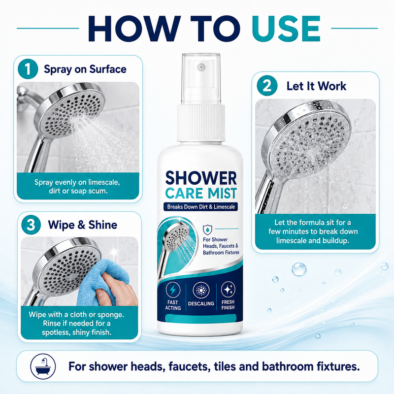 CasaRinse Shower Scale Remover Spray 7